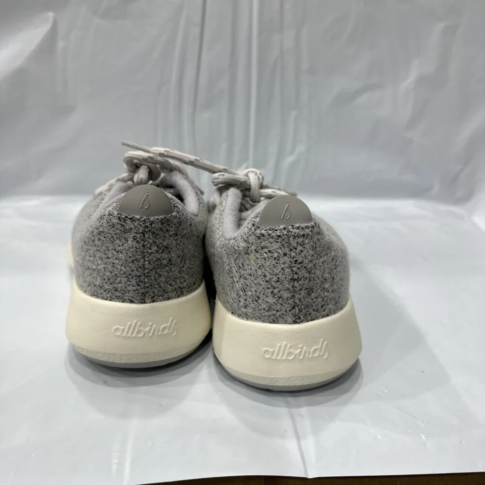 Allbirds Wool Runner Mizzles Women's Size US 7 Light Gray Walking Shoes EBS1207